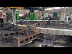 Rolamentos de rolamento de esferas de fila dupla estabilizados, anel de rolos cruzados multifuncionais