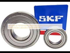 SKF 6314 ZZ 70*150*35mm Rolamento de Esferas de Ranhura Profunda Com Cobertura de Pó, Lubrificação de Gordura Selada Velocidade 4300 R/min