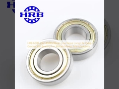 HRB 6208-2RZ 40x80x18mm Rolamento de esferas de ranhura profunda de baixo ruído e longa vida útil para fabricantes do mercado africano