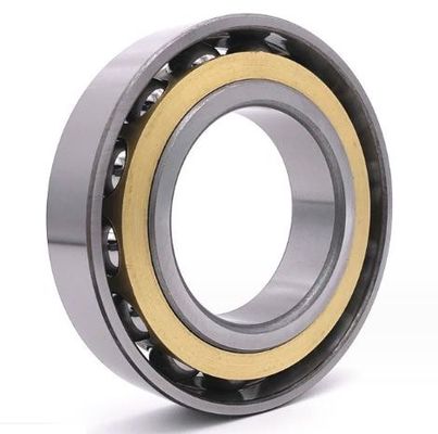 qualidade  ISO9001 Small Angular Contact Ball Bearing Separable With Brass Cage fábrica
