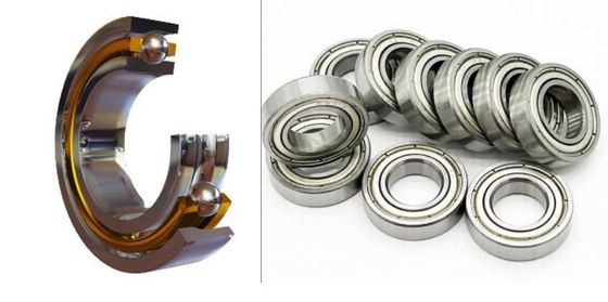 Rolamentos de esferas radicais de ranhura profunda estáveis de linha única para o sector industrial