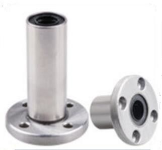 Rolamentos lineares montados em flange estável de aço, rolamentos de esferas multiuso de movimento linear