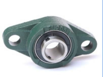 Rolamentos de flange de almofadas de aço inseparáveis, unidades práticas de rolamentos de bolas de blocos de almofadas