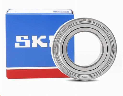 6204 ZZ Rolamentos de Esferas Selados de Granulação Profunda para Aplicações de Velocidade Cor 6.65 KN