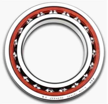 7014AC Aço de rolamento de esferas de contacto angular de precisão Cr 42,7KN C4