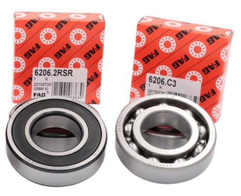 6206 Rolamento de Esferas de Ranura Profunda 11000 R/Min Grasse lubrificada 30x62x16mm