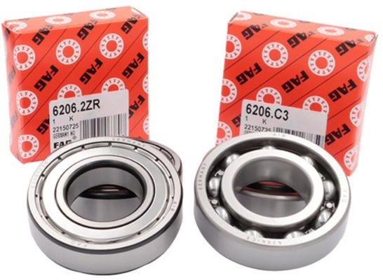 Cage de aço de estampação de dimensão interna de 6206 C3 30 mm
