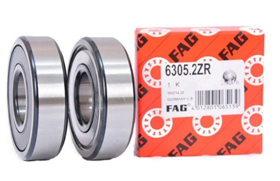 FAG 6305 2ZR Rolamento de esferas de ranhura profunda para velocidade máxima de óleo 14000 R/Min e velocidade máxima de graxa 10000 R/Min