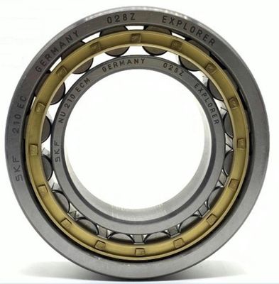 NU210ECM 20 mm Largura Velocidade de rotação Rolamentos cilíndricos para lubrificação a óleo 7500 R/Min