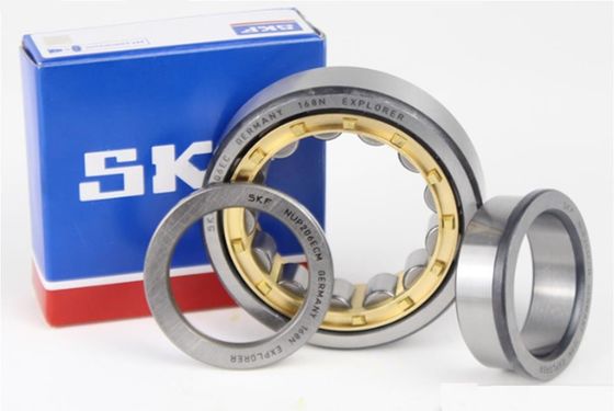 SKF NUP206ECM Rolamentos cilíndricos com 0,214 kg e jaula de aço