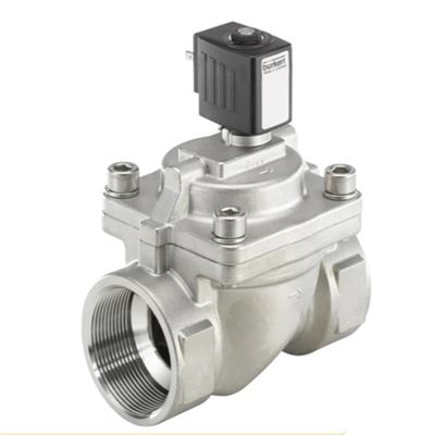 Partes de fundição a moagem Burkert 0290 válvula solenoide de fluxo bidirecional para a indústria do petróleo