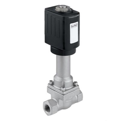 Partes de fundição a moagem Burkert 0290 válvula solenoide de fluxo bidirecional para a indústria do petróleo