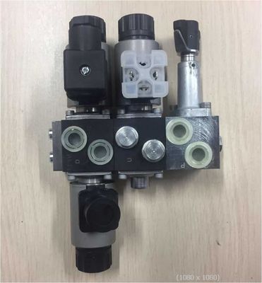 SWR1A7-UD-1-WG230-210 válvula solenoide DN56mm PN 35MPa Conexão de fio para navio