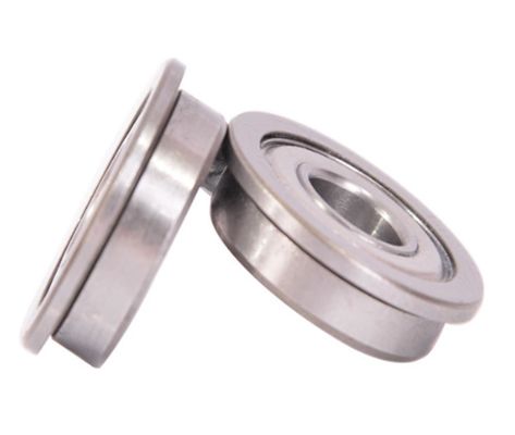 F6800ZZ 10*19*5MM Rolamentos de flange de ranhuras profundas com ranhuras de parada e tipo selado