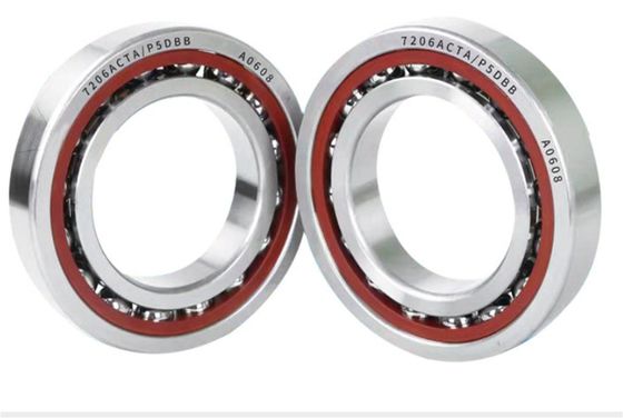 30206 Rolamentos de Esferas de Contato Angular para Desempenho Superior Máxima Velocidade Limitada 7500 R/Min